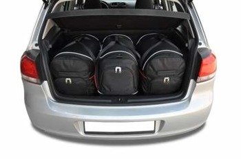 VW GOLF HATCHBACK 2008-2012 TASKESÆT TIL BAGAGERUM 3 STK