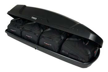 Dachbox KJUST Taschen Set 4stk kompatibel mit THULE FORCE XT SPORT