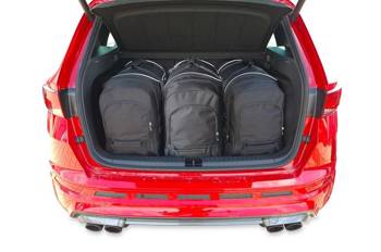 KJUST Dedicated Car Bags Set 3 pcs compatible with CUPRA ATECA I 2018+ Fitted