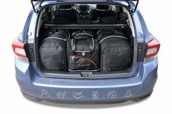 KJUST Dedicated Car Bags Set 4 pcs compatible with SUBARU IMPREZA IV (GT) 2017+ Trunk