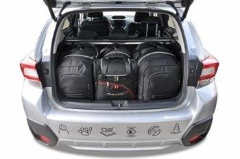 KJUST Dedicated Car Bags Set 4 pcs compatible with SUBARU XV II (GT) 2017+ Fitted