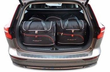 KJUST Dedicated Car Bags Set 5 pcs compatible with VOLVO V60 PHEV II (225) 2019+ Trunk