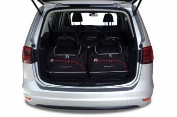 KJUST Dedicated Car Bags Set 5 pcs compatible with VW SHARAN II 2010+ Fitted