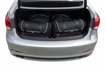 KJUST Fitted Bags Set 4 pcs compatible with HYUNDAI i40 LIMOUSINE I 2011-2018