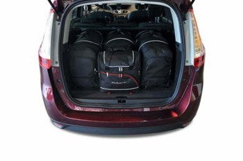 KJUST Fitted Bags Set 4 pcs compatible with RENAULT GRAND SCENIC II 2009-2013