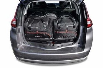 KJUST Fitted Bags Set 5 pcs compatible with RENAULT GRAND SCENIC III 2016-2021