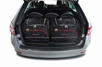 KJUST Fitted Car Bags Set 5 pcs compatible with SKODA SUPERB KOMBI III 2015-2023