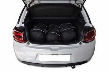 CITROEN DS3 HATCHBACK 2009-2016 PACK DE SACS 3 PAR