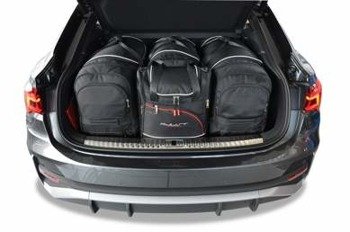 KJUST Dédié Pack de Sacs 4 par Compatible avec AUDI Q3 SPORTBACK II (F3) 2019+