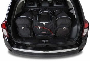 KJUST Dédié Pack de Sacs 4 par Compatible avec JEEP COMPASS I (MK49) 2007-2015