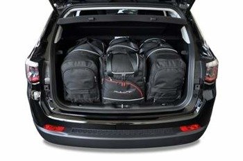 KJUST Dédié Pack de Sacs 4 par Compatible avec JEEP COMPASS II (MP/522) 2017+