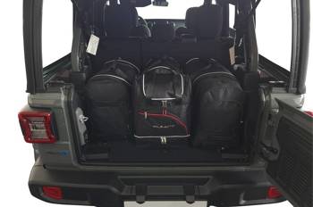 KJUST Dédié Pack de Sacs 4 par Compatible avec JEEP WRANGLER PHEV IV (JL) 2021+