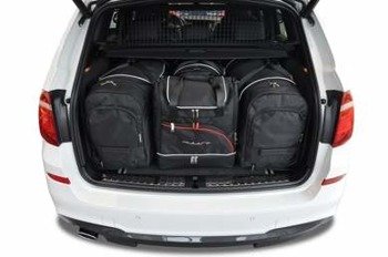 KJUST Dédié Pack de Sacs de Voiture 4 par Compatible avec BMW X3 F25 2010-2017