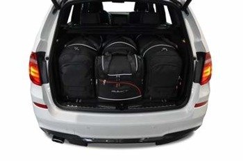 KJUST Dédié Pack de Sacs de Voiture 4 par Compatible avec BMW X3 F25 2010-2017