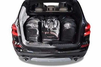 KJUST Dédié Pack de Sacs de Voiture 4 par Compatible avec BMW X3 G01 2017+ Bags