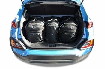 KJUST Dédié Sacs de Voiture 3 par Compatible avec HYUNDAI KONA I (OS) 2017-2022