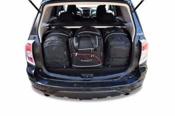 KJUST Dédié Sacs de Voiture 4 par Compatible avec SUBARU FORESTER III (SH) 2008-2013