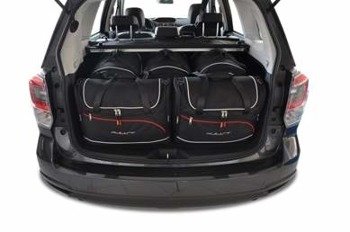 KJUST Dédié Sacs de Voiture 5 par Compatible avec SUBARU FORESTER IV (SJ) 2012-2018