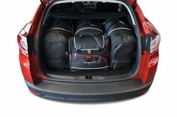 KJUST Pack de Sacs 4 par Compatible avec RENAULT MEGANE GRANDTOUR III 2009-2016