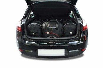 KJUST Pack de Sacs 4 par Compatible avec RENAULT MEGANE HATCHBACK III 2008-2015