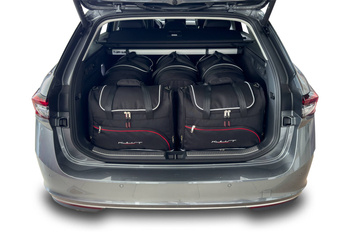 KJUST Pack de Sacs 5 par Compatible avec SKODA SUPERB KOMBI PHEV III 2019-2023