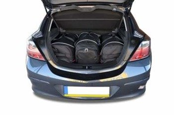 KJUST Pack de Sacs de Voiture 3 par Compatible avec OPEL ASTRA GTC H (A04) 2005-2011