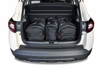 KJUST Pack de Sacs de Voiture 3 par Compatible avec RENAULT CAPTUR I 2013-2019