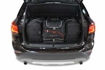 KJUST Pack de Sacs de Voiture 4 par Compatible avec BMW X1 2015-2022 