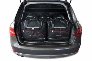 KJUST Pack de Sacs de Voiture 5 par Compatible avec AUDI A4 AVANT B8 2008-2015