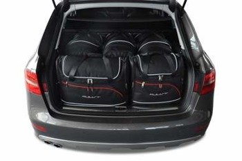 KJUST Pack de Sacs de Voiture 5 par Compatible avec AUDI A4 AVANT B8 2008-2015