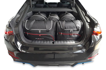 BMW i4 GRAN COUPE 2021+ KOFFERRAUMTASCHEN SET 5 STK