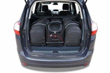 FORD Grand C-Max 2010-2015 KOFFERRAUMTASCHEN SET 4 STK