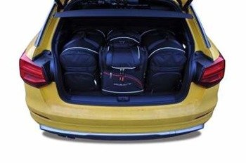 KJUST Dedizierte Kofferraumtaschen 4 stk kompatibel mit AUDI Q2 I (GA) 2016+