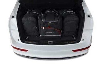 KJUST Dedizierte Kofferraumtaschen 4 stk kompatibel mit AUDI Q5 I (8R) 2008-2016