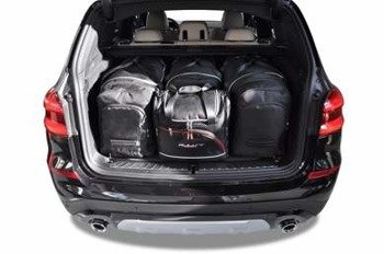 KJUST Dedizierte Kofferraumtaschen 4 stk kompatibel mit BMW X3 G01 2017+ CarBags