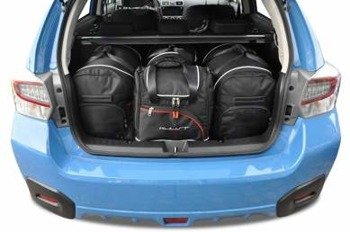 KJUST Dedizierte Kofferraumtaschen 4 stk kompatibel mit SUBARU XV I (GP) 2012-2017