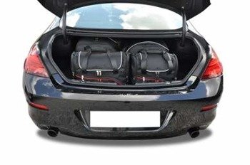 KJUST Dedizierte Reisetaschen 4 stk kompatibel mit BMW 6 COUPE F13 2011-2018