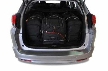 KJUST Kofferraumtaschen 4 stk kompatibel mit HONDA CIVIC TOURER IX 2013-2017