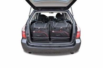 KJUST Kofferraumtaschen 5 stk kompatibel mit SUBARU LEGACY KOMBI IV (BP) 2003-2009