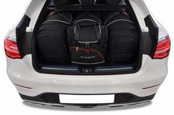 MERCEDES-BENZ GLC COUPE 2016-2022 KOFFERRAUMTASCHEN SET 4 STK