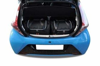 TOYOTA AYGO 2014-2021 KOFFERRAUMTASCHEN SET 2 STK