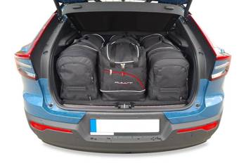 VOLVO C40 EV 2021+ KOFFERRAUMTASCHEN SET 4 STK