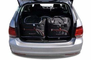 VW GOLF VARIANT 2008-2016 KOFFERRAUMTASCHEN SET 5 STK