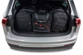 VW TIGUAN 2016-2024 KOFFERRAUMTASCHEN SET 4 STK