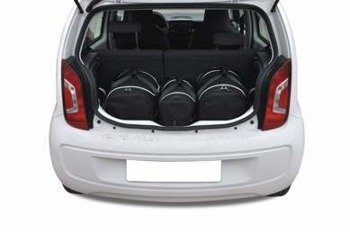 VW UP! 2011-2023 KOFFERRAUMTASCHEN SET 3 STK