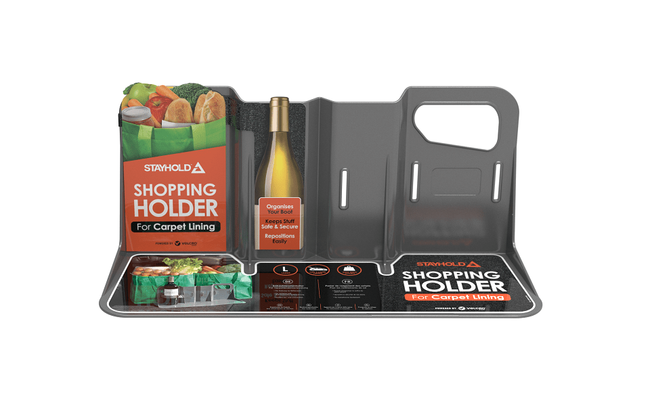 ORGANIZADOR DE COMPARTIMIENTO DE EQUIPAJE STAYHOLD CARPET LARGE + QUICK STRAP