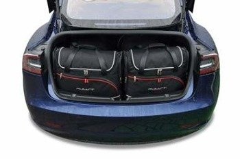 TESLA MODEL 3 EV 2017-2023 KOFFERTASSENSET 5 ST.
