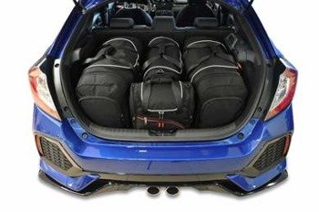 KJUST Conjunto de Bolsas 4 pcs Compatibles con HONDA CIVIC HATCHBACK X 2017-2021