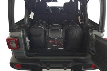 KJUST Conjunto de Bolsas 4 pcs Compatibles con JEEP WRANGLER PHEV IV (JL) 2021+