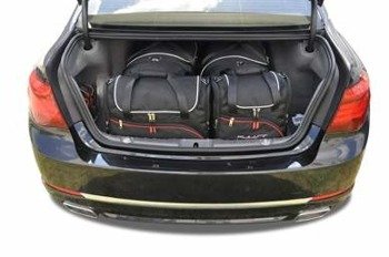 KJUST Dedicadas Conjunto de Bolsas 4 pcs Compatibles con BMW 7L F01L 2008-2015